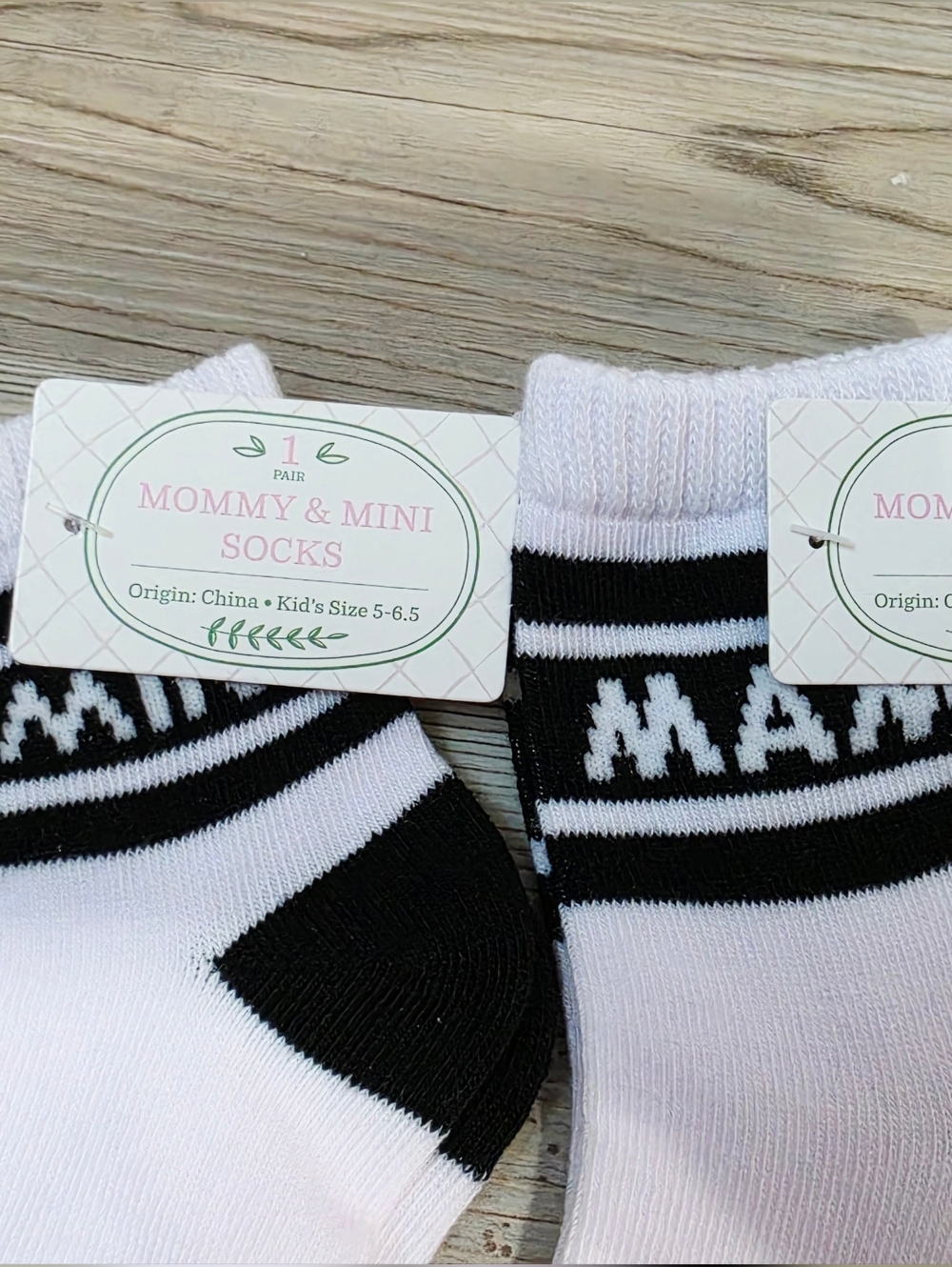 Target Bullseye Playground Mother's Day 2026 Mama & Mini Matching Socks - Picture 2 of 2